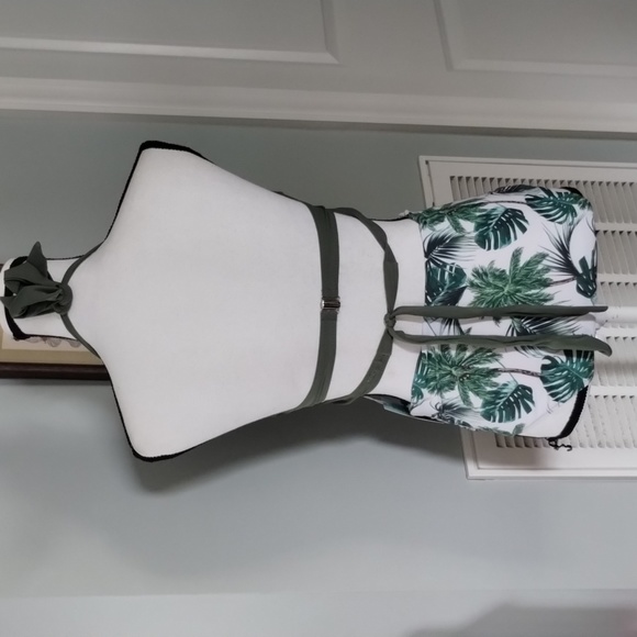 Two Piece High Waisted Swimsuit - Picture 5 of 7